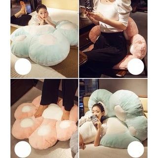 DUDEEเบาะรองอุ้งเท้าเเมวนั่งสไตล์มินิมอลน่ารัก ขนาด เบาะรองนั่ง48*45*40 น่ารัก เหมาะสมทุกการใช้งาน
