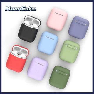 เคสหูฟังไร้สาย ซิลิโคน กันกระแทก ลายดวงจันทร์ สําหรับ Airpods 1 2