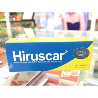 Hiruscar gel 7 g/25 g Allium Cepa with MPS ลดรอยแผลเป็น รอยนูน (418-419)