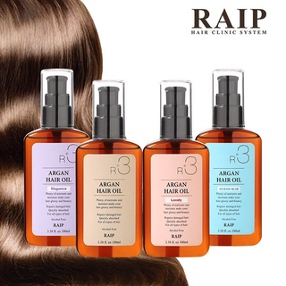 ออยล์ใส่ผมเกาหลี Raip R3 Argan Hair Oil 100 ml สลากไทย