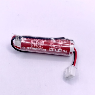 ER 6C(3.6V)1800mAh Maxell รุ่นหัวขาว Lithium Battery ของแแท้พร้อมกล่อง มีของพร้อมส่งในไทย