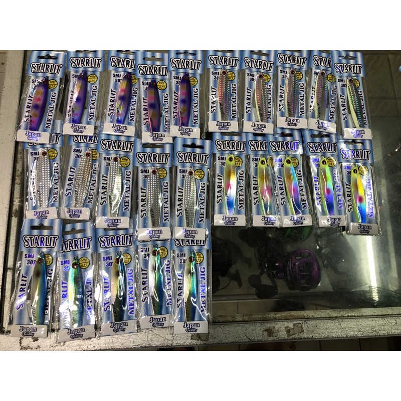 STARLIT KAIDO METAL JIG/LIGHT JIG/TENGGIRI JIG (SMJ302)(60G)
