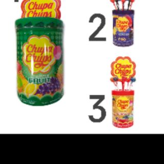 Chupa Chups Candy 11กรัม จำนวน50เม็ด ลูกอม จูปาจุ๊ปส์ อมยิ้ม