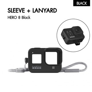 Sleeve + Lanyard (HERO8 Black) Blackout