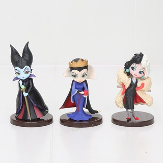 3pcs/set Q Posket Princesses Ivy Witch Queen Action Figure Toys