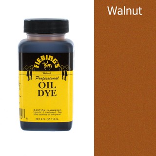 Fiebings Professional Oil Dye สีย้อมหนัง Walnut 4 oz.