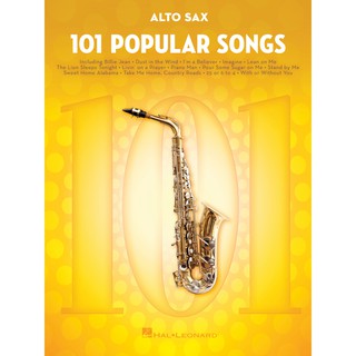 101 POPULAR SONGS for Tenor Sax (HL00224725)