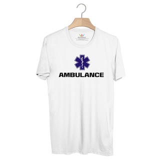 BP62 เสื้อยืด กู้ภัย-กู้ชีพ : AMBULANCE