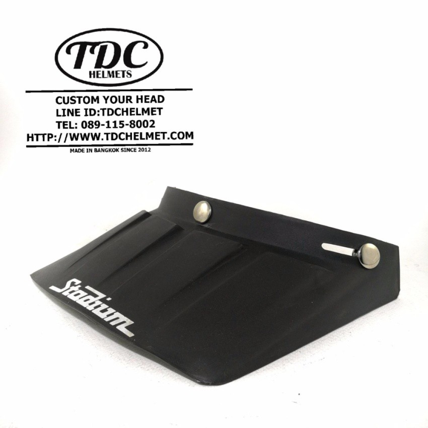 แก๊ปหน้าหมวกกันน็อควินเทจ ใส่ได้ทั้งทรงเปิดหน้า และทรงวิบาก