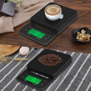 Meapor Coffee Scale เครื่องชั่งกาแฟ กาแฟ เครื่องชั่งดิจิตอล 3 กก. / 0.1กรัมพร้อมตัวตั้งเวลา เครื่องชั่งน้ำหนักดิจิตอล