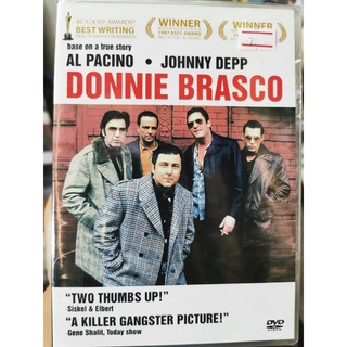 DVD : Donnie Brasco (1997) ปิดบัญชีเจ้าพ่อจับตาย " Al Pacino, Johnny Depp "