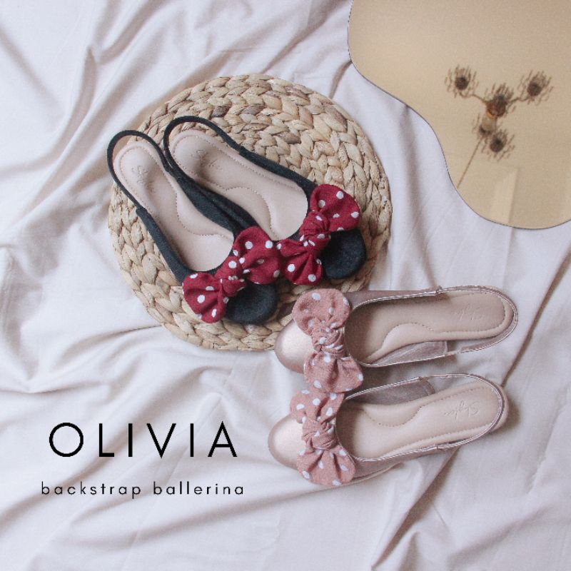 Olivia ballerina flat รองเท้าผู้หญิง