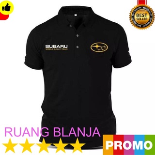 เสื้อโปโล ... เสื้อยืด พิมพ์ลายโลโก้รถแข่ง Subaru RACING SPORTS AMFS สําหรับผู้ชาย และผู้หญิง