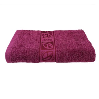 ผ้าขนหนู FROLINA CLASSIC 912 15x30 นิ้ว สี MAROON ผ้าเช็ดผม ผ้าเช็ดตัวและชุดคลุม ห้องน้ำ TOWEL FROLINA CLASSIC 912 15x30