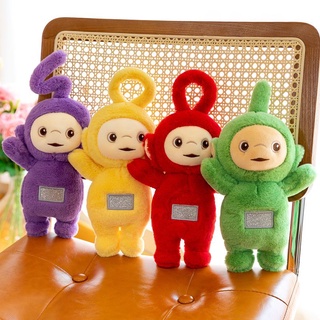 25cm Standing Teletubbies ตุ๊กตายัดไส้ ของเล่นสําหรับเด็ก Joint Movable Plush Toy Children Preschool Education Gift For Babys Kids Fans
