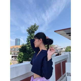 ครอปคอวีไหมพรมนิ่มๆค่าาาา
