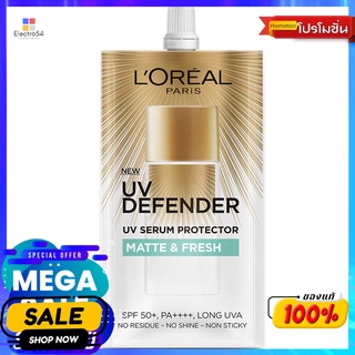 ลอรีอัลยูวีดีเฟนเดอร์แมทท์เฟรช 5.5มลผลิตภัณฑ์ดูแลผิวหน้าLOREAL UV DEFENDER MATTE FRESH 5.5ML