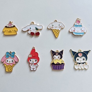 ✨🎀[พร้อมส่ง] [หยุดส่งวันที่15-20] จี้โลหะ จี้การ์ตูน จี้sanrio ราคาต่อ 1ชิ้น