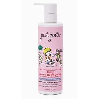 Just Gentle Baby Hair &amp; Body Wash Lavender Essential Oil Scent  ครีมบำรุงผิวสำหรับเด็กแรกเกิด 200ml