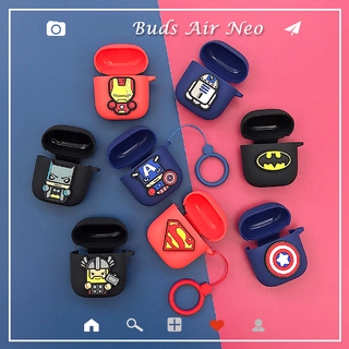 เคสหูฟังบลูทูธ ซิลิโคนนุ่ม ลายการ์ตูน สำหรับ Realme Buds Air Neo