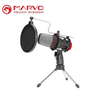 ไมโครโฟนอัดเสียง Mic Condenser Marvo Mic 02