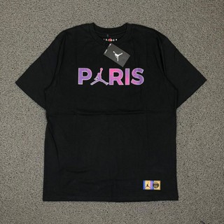 เสื้อยืด JORDAN PARIS GALAXY สีดํา ของแท้ พรีเมี่ยม