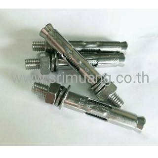 พุ๊กสเตนเลส 1/4 (M6 x 50) กล่องละ 50ตัว