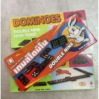 โดมิโน เกมส์โดมิโน Dominoes มี 55 ชิ้น