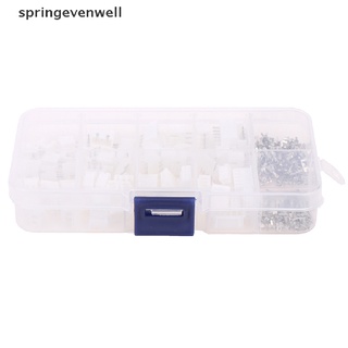 [springevenwell] ชุดขั้วต่อเทอร์มินัล XH 2.54 2p 3p 4p 5pin 2.54 มม. 230 ชิ้น ต่อกล่อง