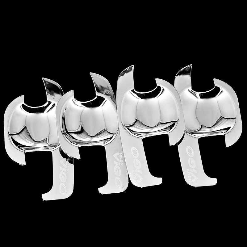 For TOYOTA HILUX VIGO 20062015 chrome silver car door handle bowl