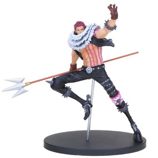 ของเล่นโมเดลตุ๊กตา One Piece DBZ figura Charlotte katakuri