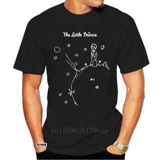 เสื้อยืดวินเทจใหม่ เสื้อยืดลําลอง แขนสั้น พิมพ์ลาย The Little Prince สีขาว สําหรับผู้ชาย 4249A Homnmm03Ihnkfp94S-3XL