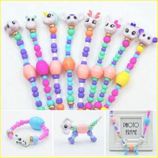 Twisty Petz สร้อยข้อมือ ลูกปัดเอลฟ์ ยูนิคอร์น อเนกประสงค์ DIY ของเล่นแฟชั่น สําหรับเด็ก