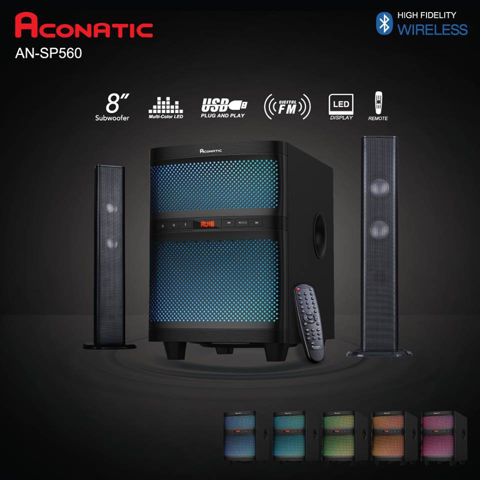 Aconatic ชุดลำโพงมินิโฮมเธียเตอร์ รุ่น AN-SP560