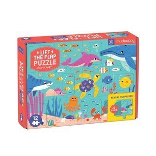 Mudpuppy – Ocean Party Lift the Flap Puzzle