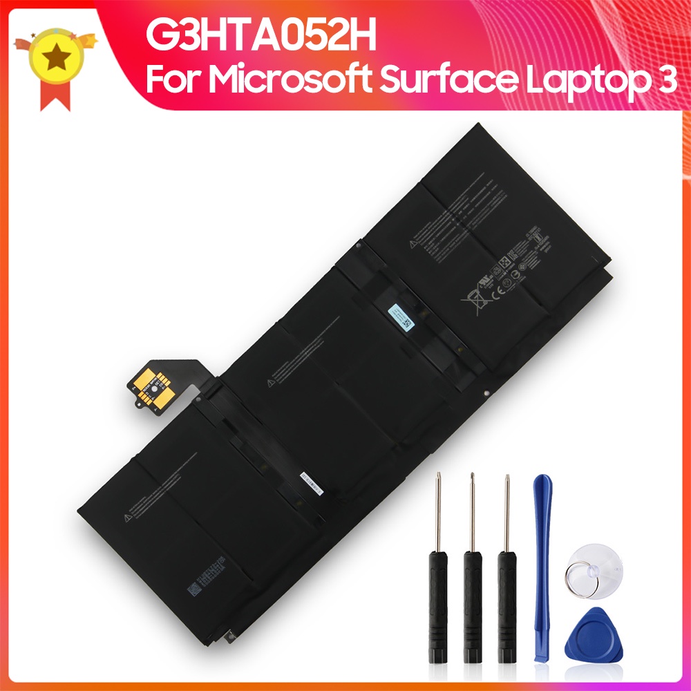Original Laptop Battery G3HTA052H For Microsoft Surface Laptop 3 Laptop3 1867 1868 Replacement Batte