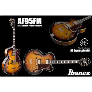 กีตาร์ไฟฟ้า Ibanez AF95FM-AYS ทรง Hollow Body