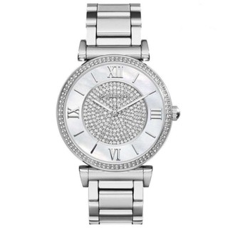 Michael Kors นาฬิกาผู้หญิง MK3331 Caitlin Silver Stainless