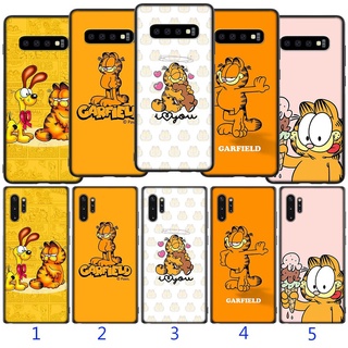 เคสโทรศัพท์ซิลิโคน TPU แบบนิ่ม ลาย BHZ61 Garfield สําหรับ Samsung A10 A20 A30 A40 A50 A60 A70 J4 J6 J7 Prime M40