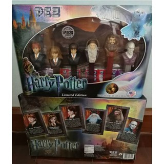 Harry potter Pez ลายแฮร์รี่พอตเตอร์ เป็นสินค้า limited edition ลูกอมทานไม่ได้แล้ว กล่องมีตำหนิจากการขนส่ง