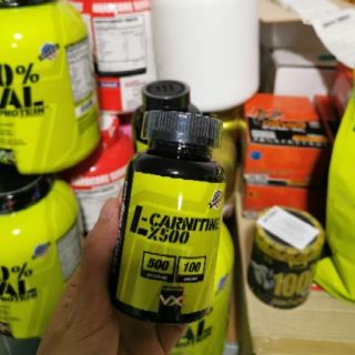 Vx L-carnitine x500 แบบกระปุก