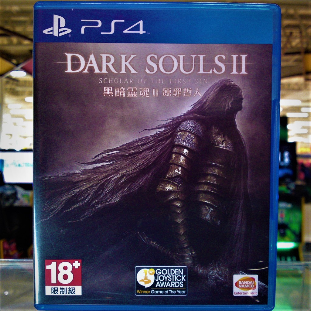 (Z3,EN) มือ2 Dark Souls II Scholar of the First Sin แผ่นเกม PS4 แผ่นPS4 ...