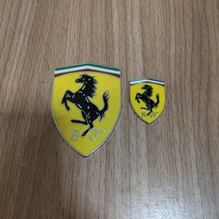 โลโก้ Ferrari งานโลหะ มีให้เลือกสองขนาด ***ราคาต่อชิ้น***