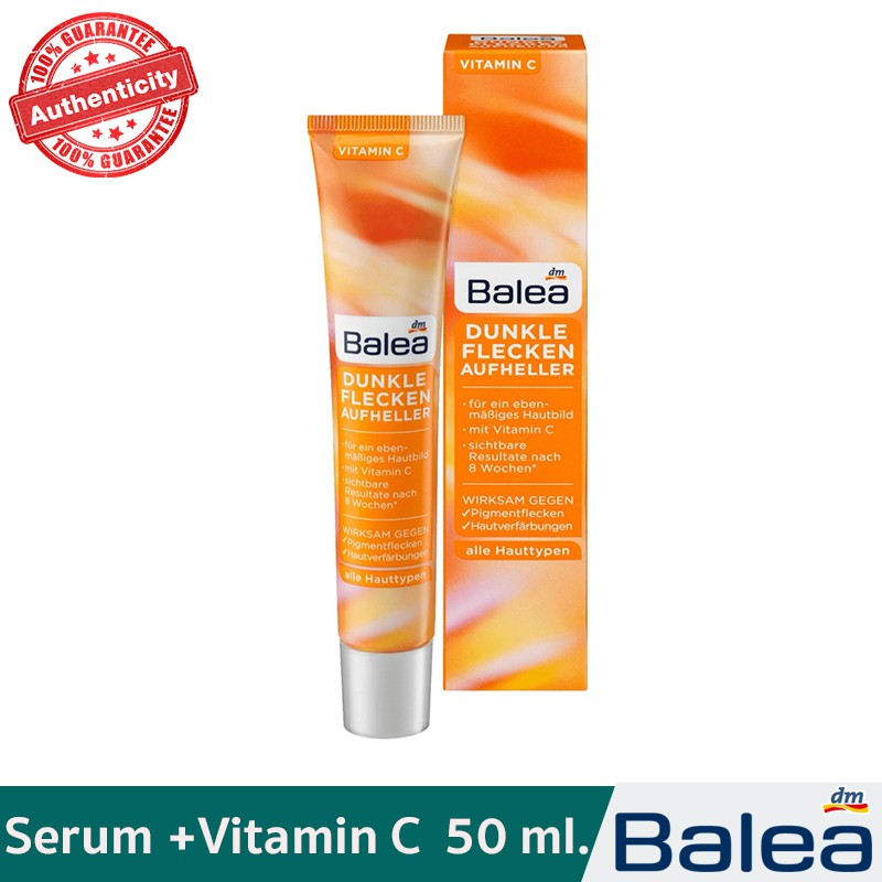 ✅พร้อมส่ง มีบริการเงินปลายทาง(COD)✅ พร้อมส่ง 💥 💥  Balea Dunkle Flecken Aufheller Serum + Vitamin C 50 ml. (Balea Dunkle)
