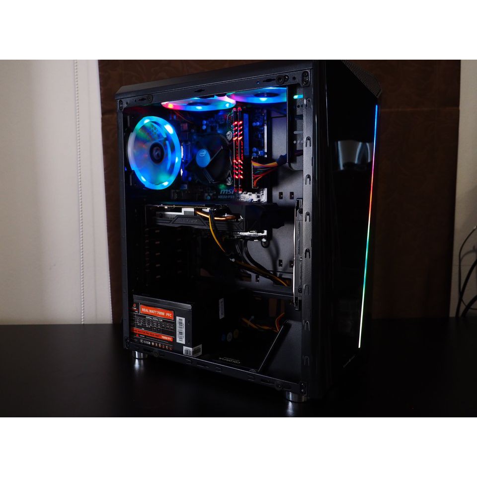 คอมพิวเตอร์เล่นเกมส์|ทำงานตัดต่อ i3 gen10 ล่าสุด | 16Gb ||SSD ของใหม่มีประกันทุกชิ้น