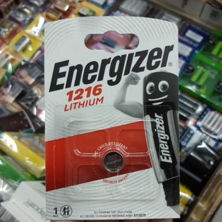 ถ่าน Energizer CR1216 3V Lithium Battery จำนวน 1ก้อน ของแท้ Made in Japan