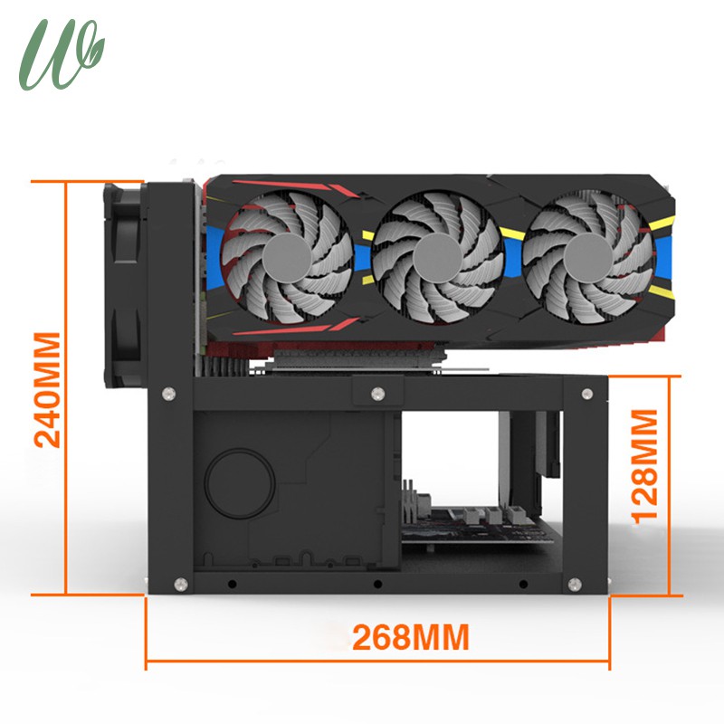 Crypto Coin Open Air Mining Frame Rig Case : 6 Gpu 4 Fans Steel Coin Open Air Mining Frame Rig Case Btc Eth Ethereum Miner Br Computers Tablets Network Hardware Patterer Computer Components Parts - 8 gpu mining rig frame crypto coin aluminum open air frame mining miner rig case mining frame stackable.