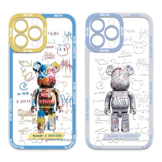 เคสโทรศัพท์มือถือแบบนิ่ม TPU ลายหมี KAWS สําหรับ Huawei Y7a Y9s Y9 Prime 2019 Honor 8X Play 3 P20 P30 Lite Nova 3i 5i 5T 7i 6se 4e 9se 7se