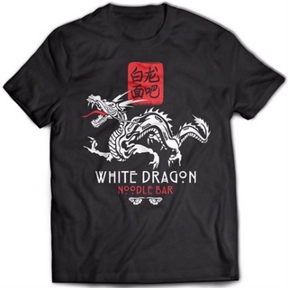 เสื้อยืดวินเทจขายดี เสื้อยืดผ้าฝ้าย 100% พิมพ์ลาย Dragon Noodle Bar Blade Runner Corp Gildan ของขวัญวันคริสต์มาส สําหรับ