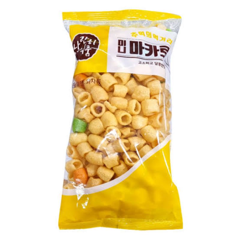 พร้อมส่ง 마카로니뻥튀기 ขนมข้าวพองกรอบ Macaroni cracker